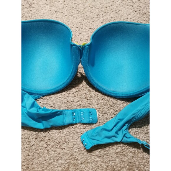 Victoria's Secret Convertible Light Blue Lace Bra 36 C - Picture 6 of 7